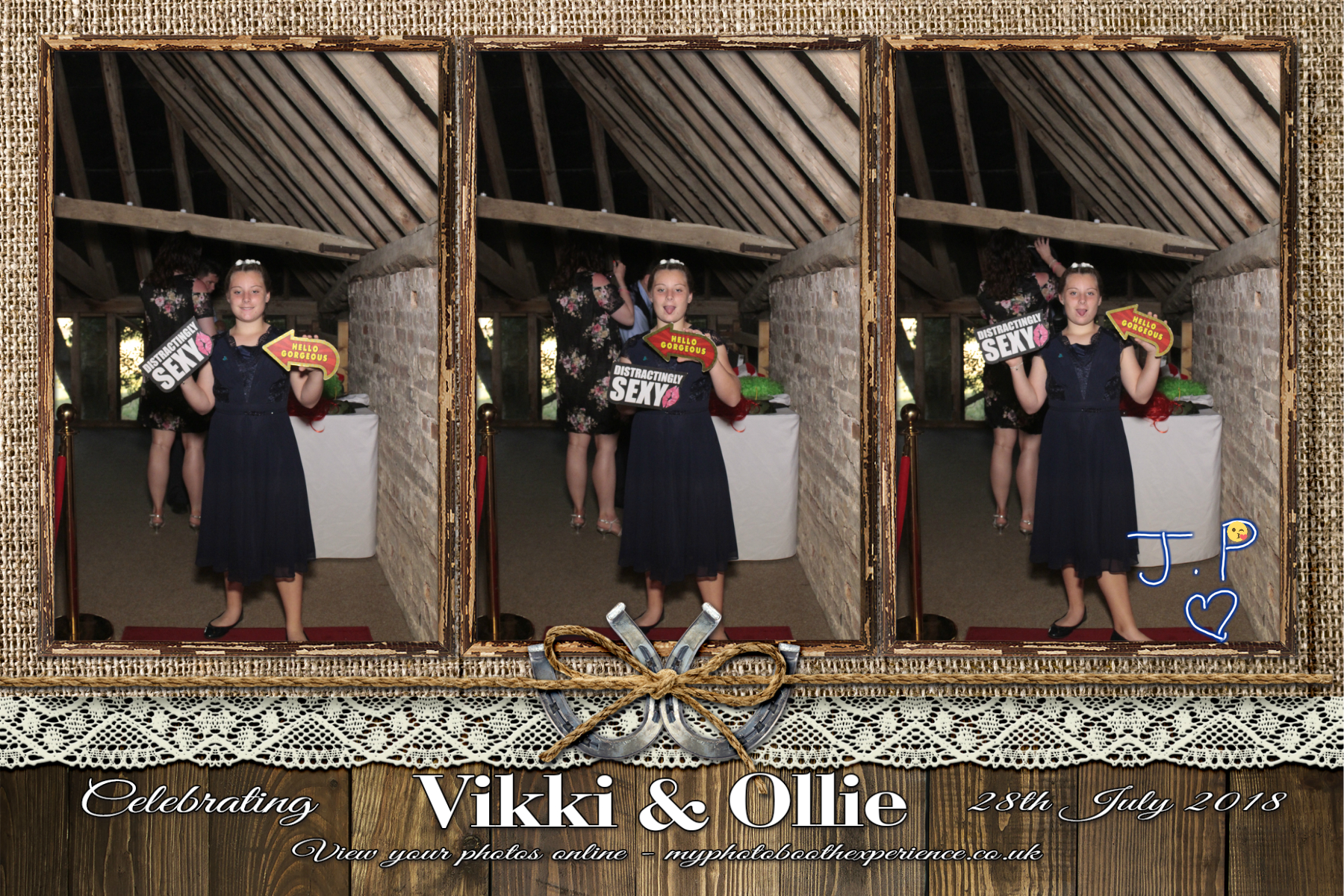 Vikki & Ollie's Wedding | View more photos from the event at gallery.myphotoboothexperience.co.uk/u/MyPhotoBoothExperienceLtd/Vikki-Ollies-Wedding